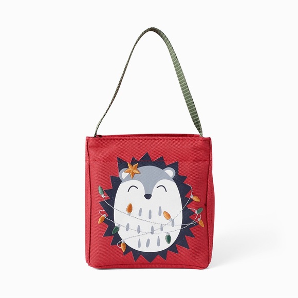 Thirty-One Little Carryall Caddy in Festive Hedgehog - Picture 1 of 4